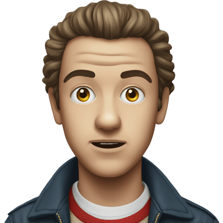 Stranger things eleen face emoji