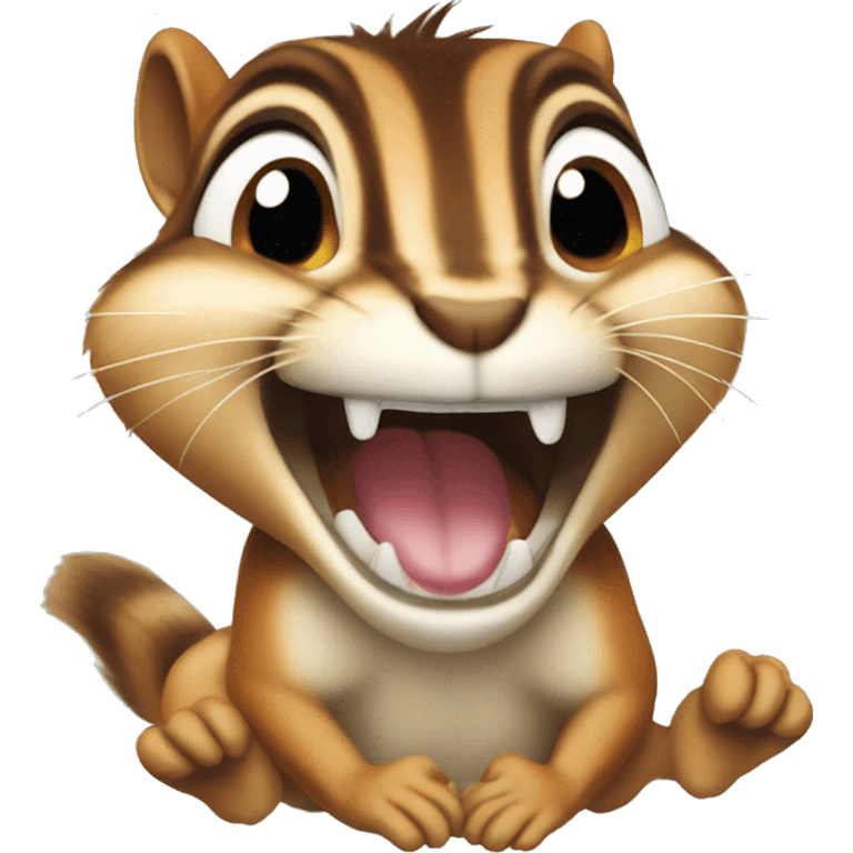 chipmunk with big teeth emoji