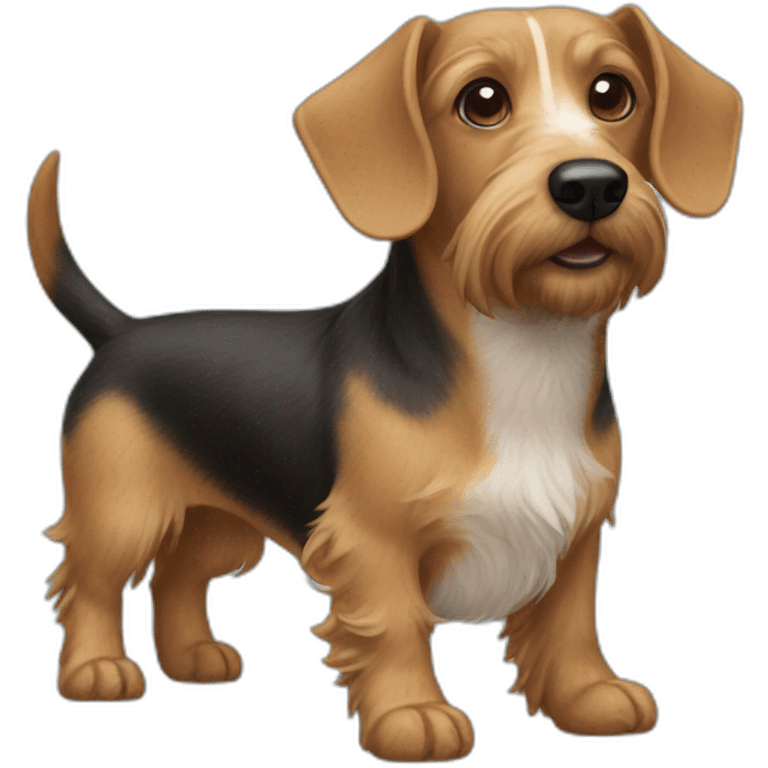 terrier and dachshund dog mix emoji