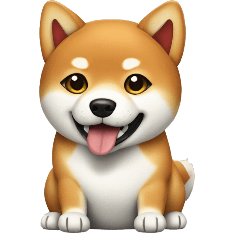 Shiba Inu with sushi emoji