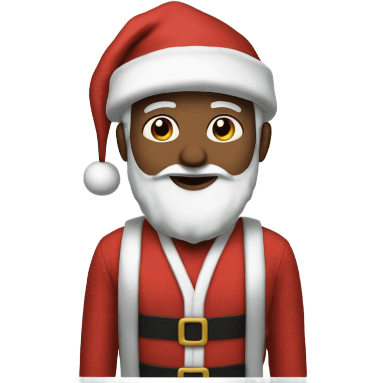 Me dressed as Santa Claus  emoji