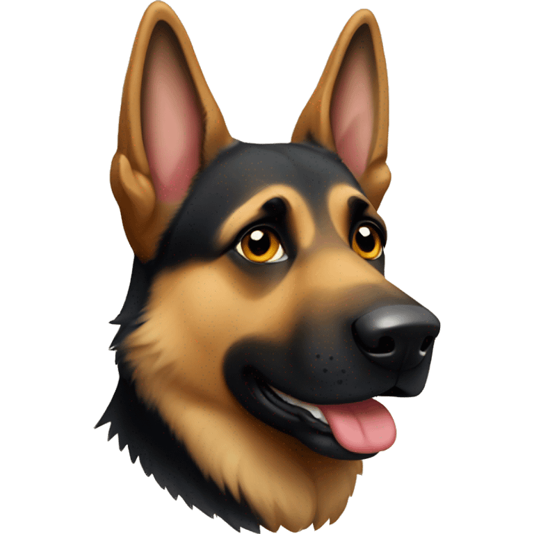 German shepherd  emoji