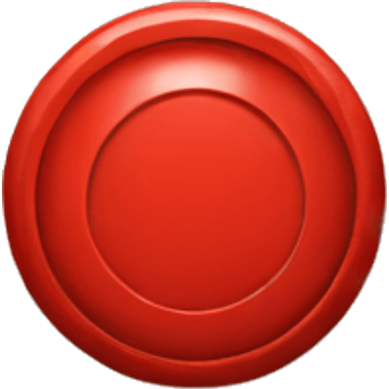 Red button emoji