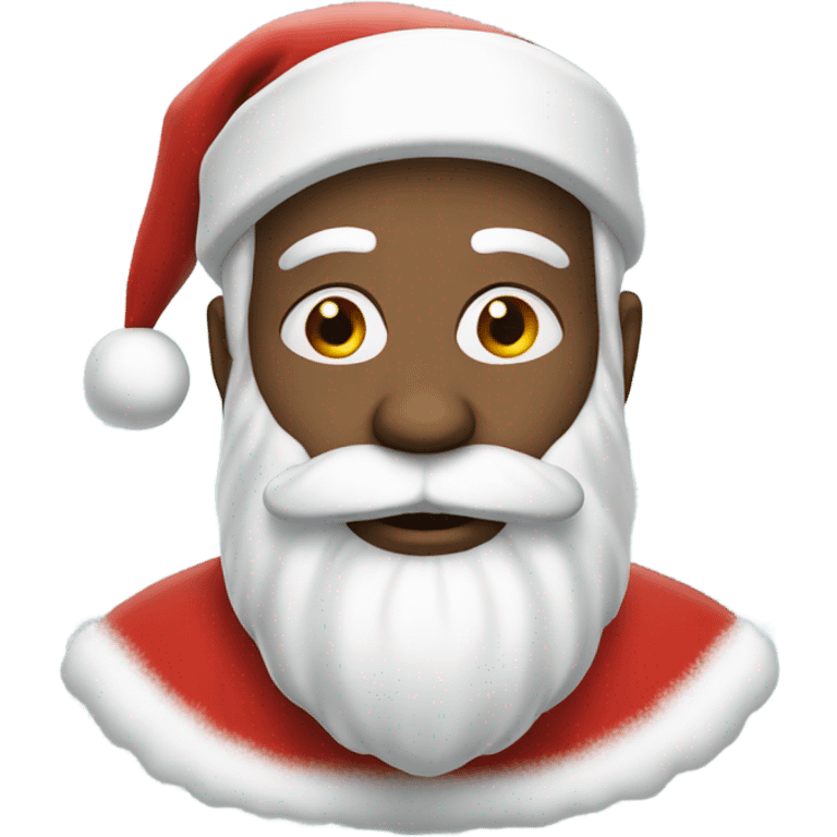 White santa claus emoji