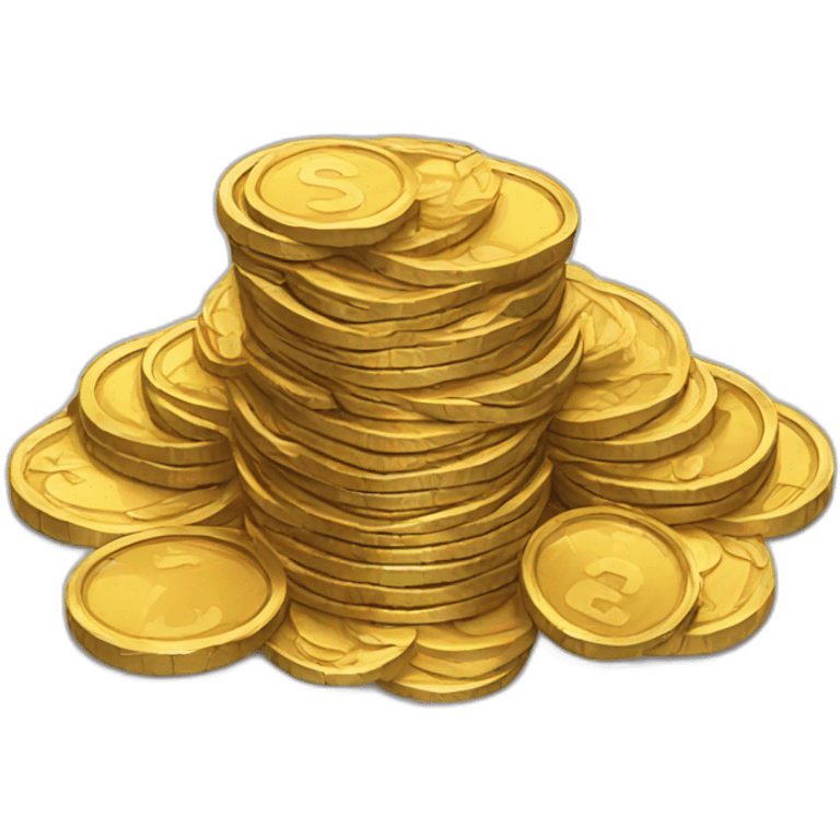 pile of coin emoji