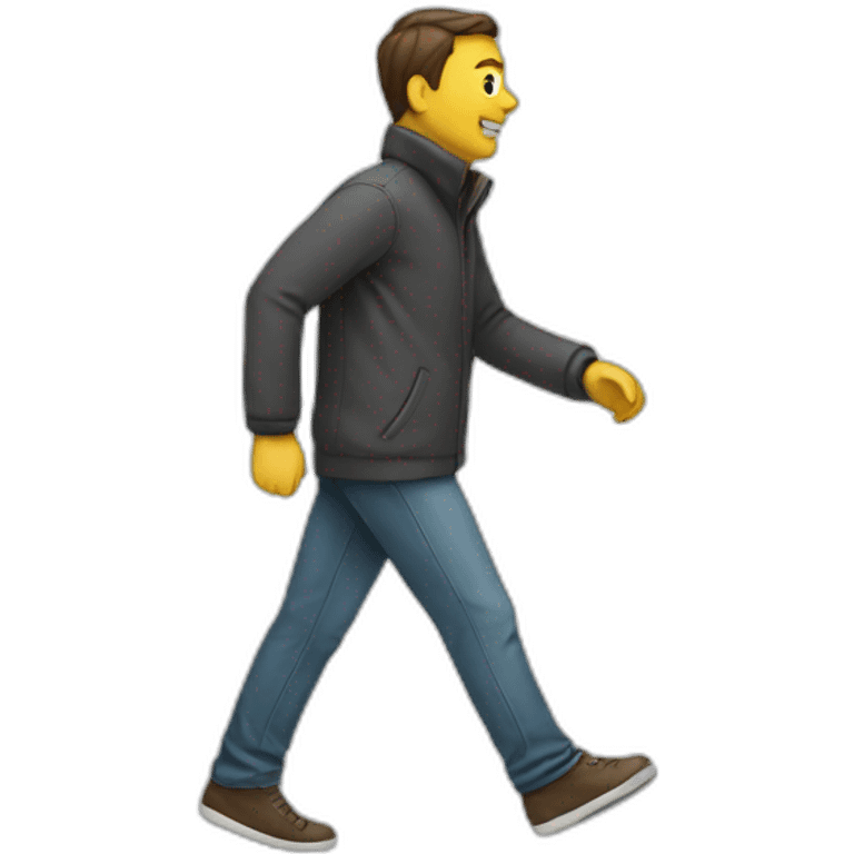 walking man emoji