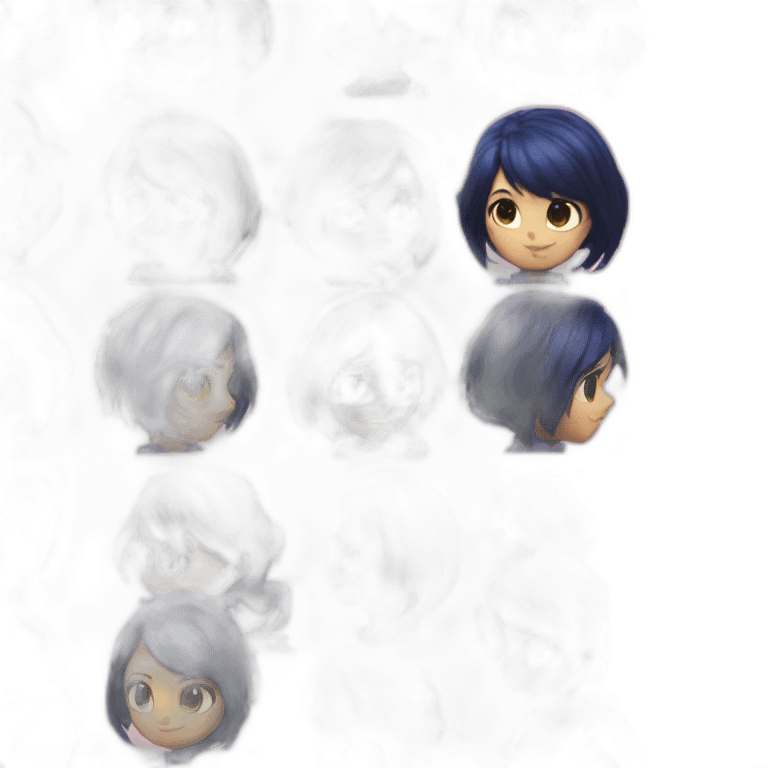 Marinette Miraculous emoji