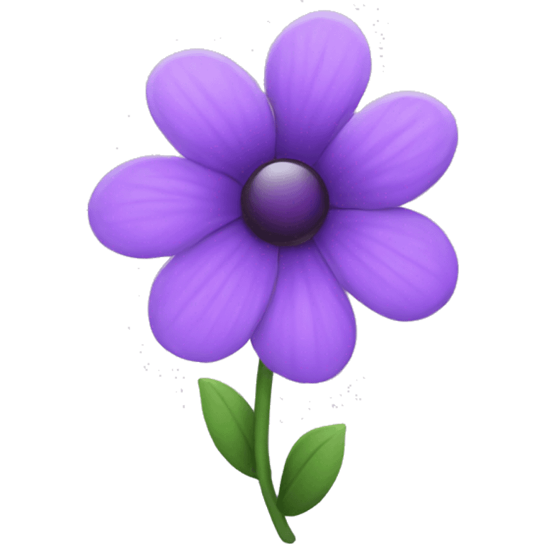 purple flower emoji