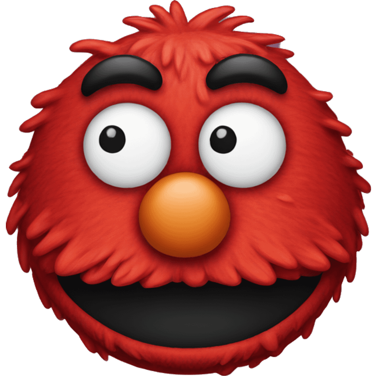 Cute Elmo head emoji