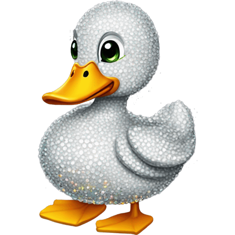 Bedazzled duck  emoji