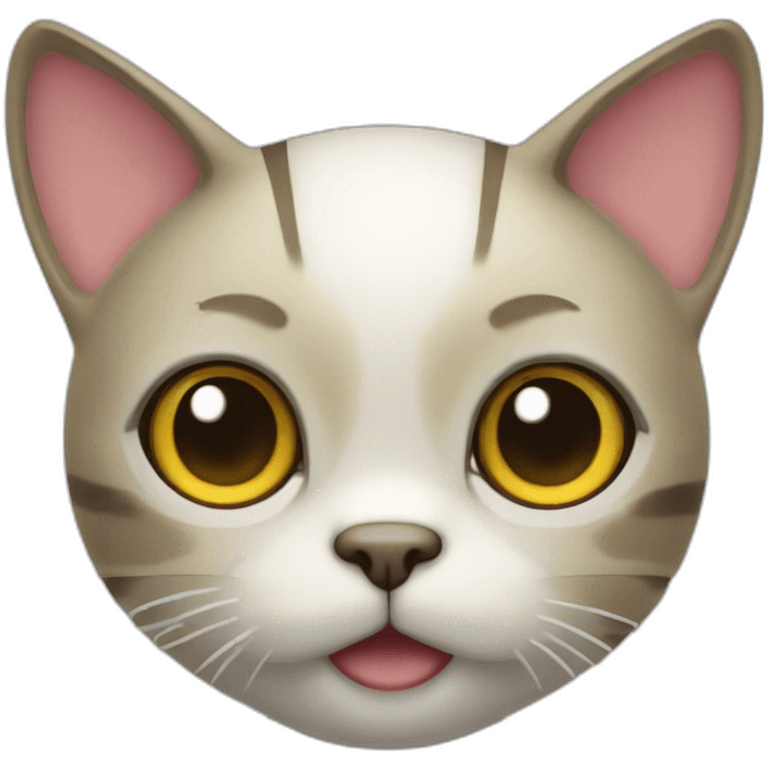 cute cat robot emoji