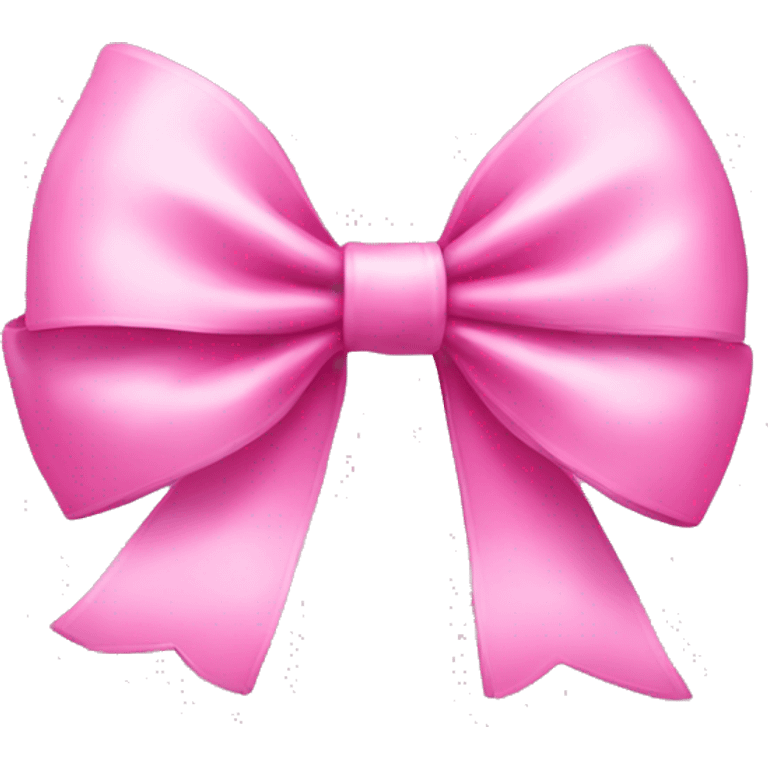 Pink little bow emoji