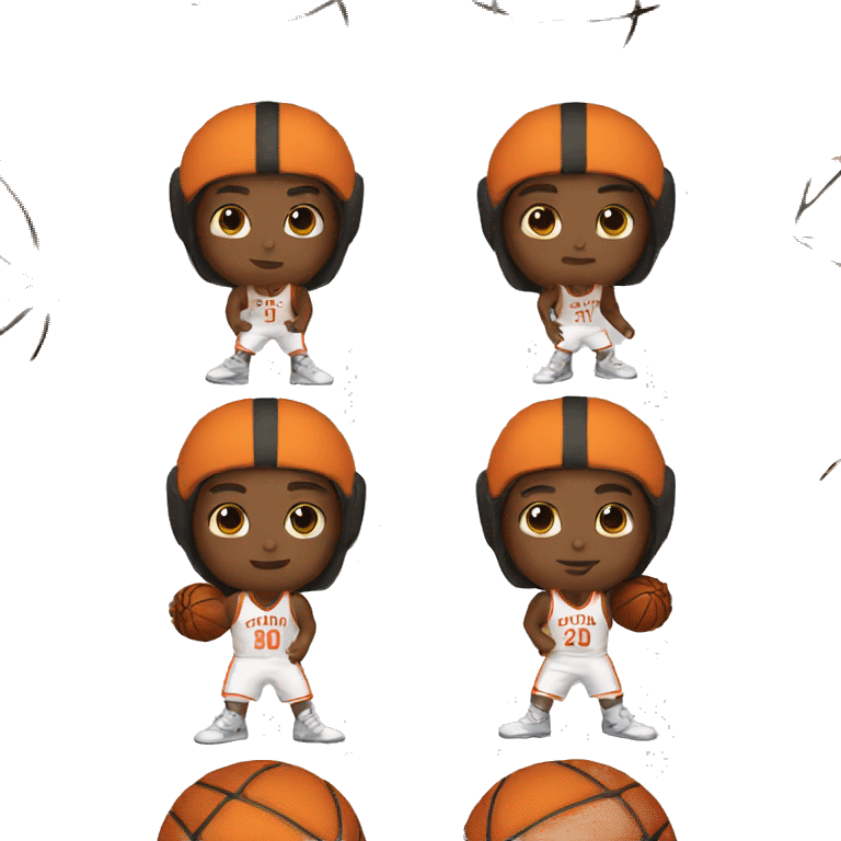 basketball player emoji