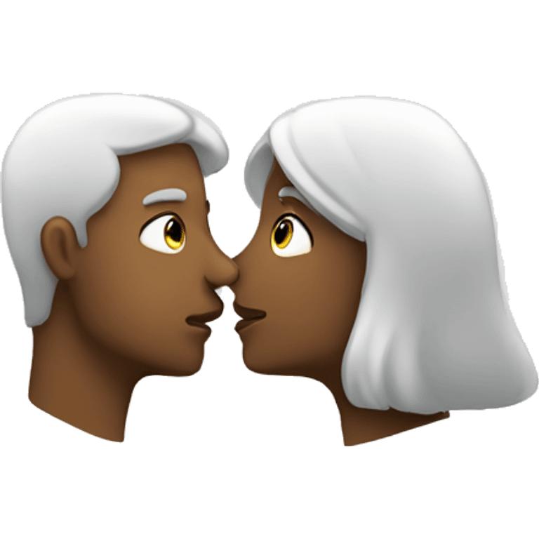 Couple kissing  emoji