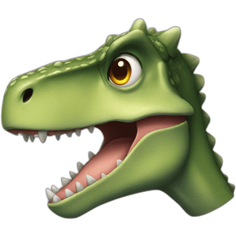 Dinosaure head emoji