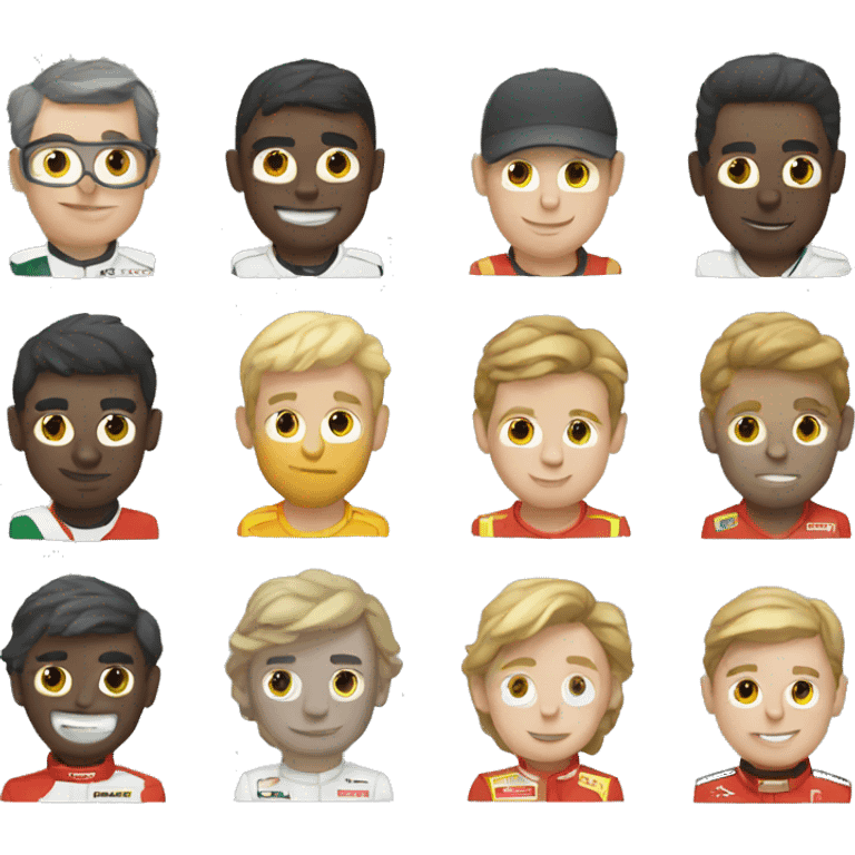 Formula 1 emoji