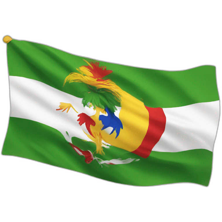 Create me an emoji about the Kurdistan flag emoji