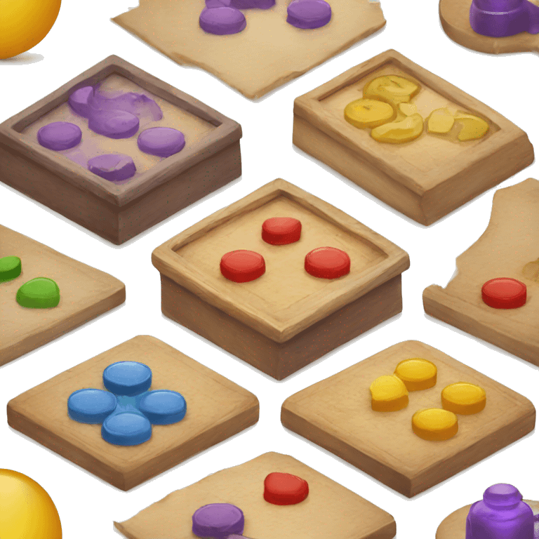 Board game pieces  emoji