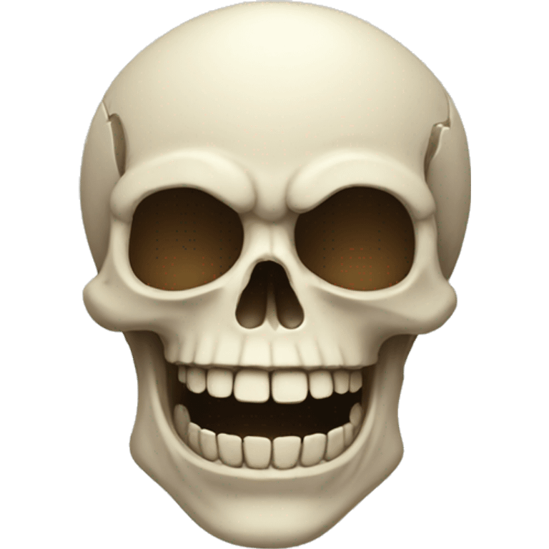 skull laugh emoji