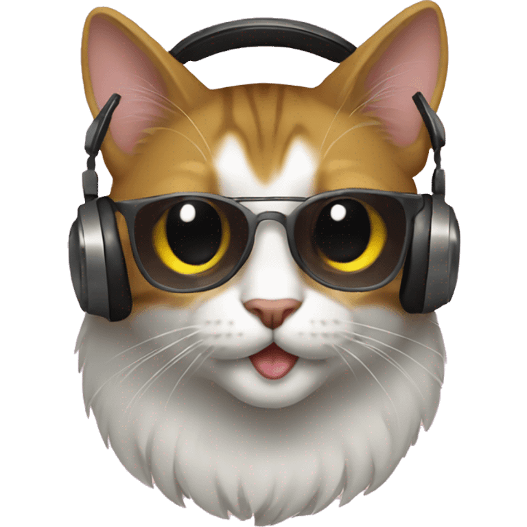 gato dj emoji