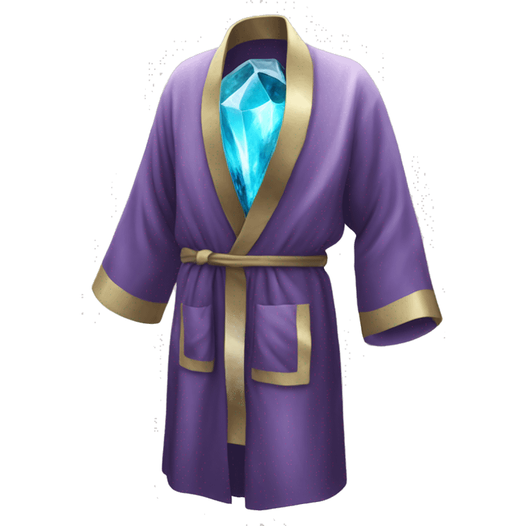 crystal geode robe emoji