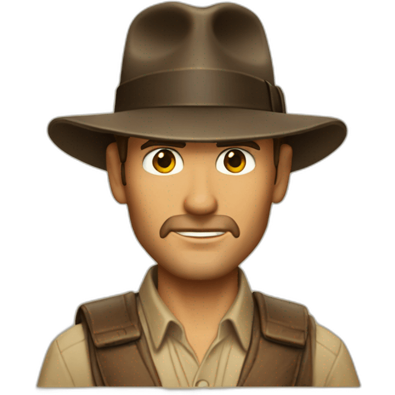 Indiana jones emoji