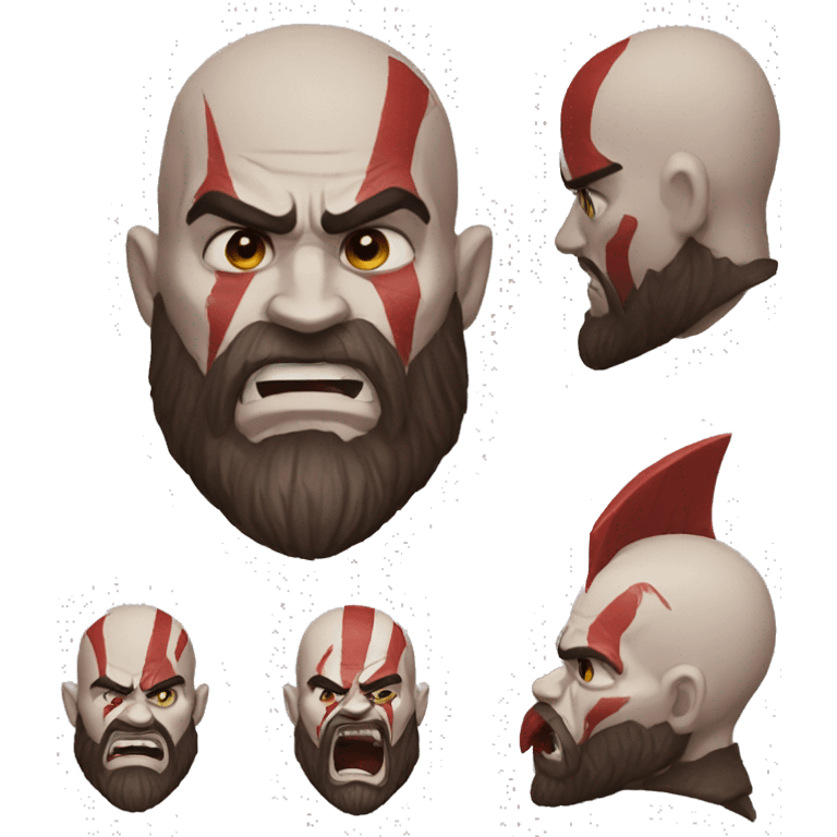 Angry Kratos emoji