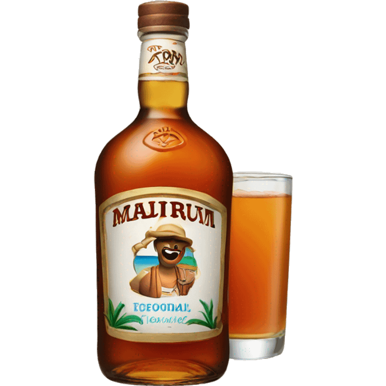 malibu rum emoji