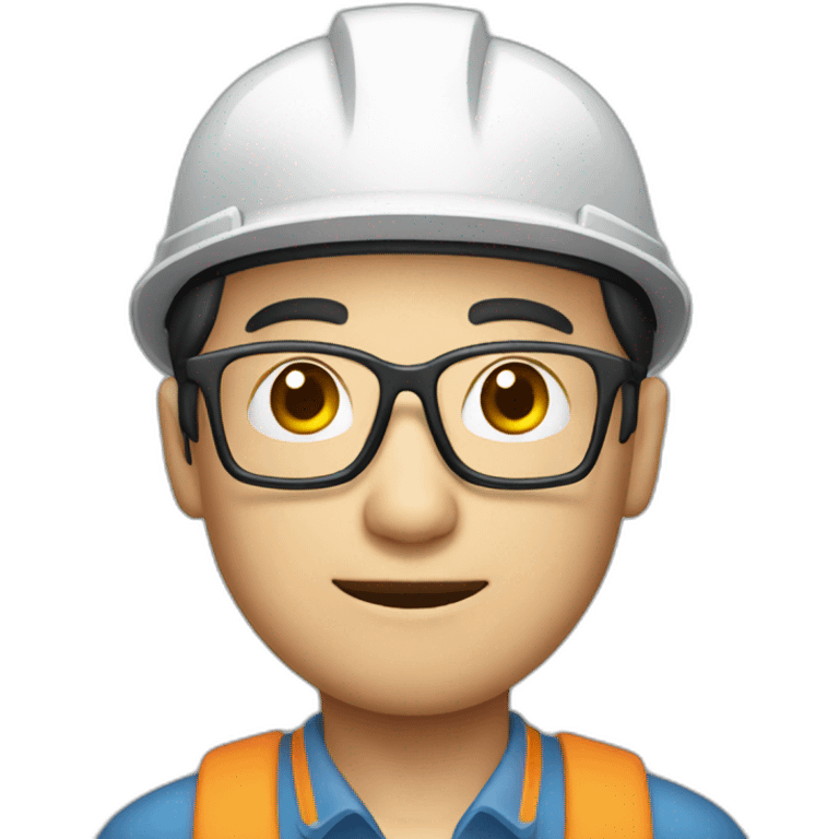 chinese glasses engineer emoji