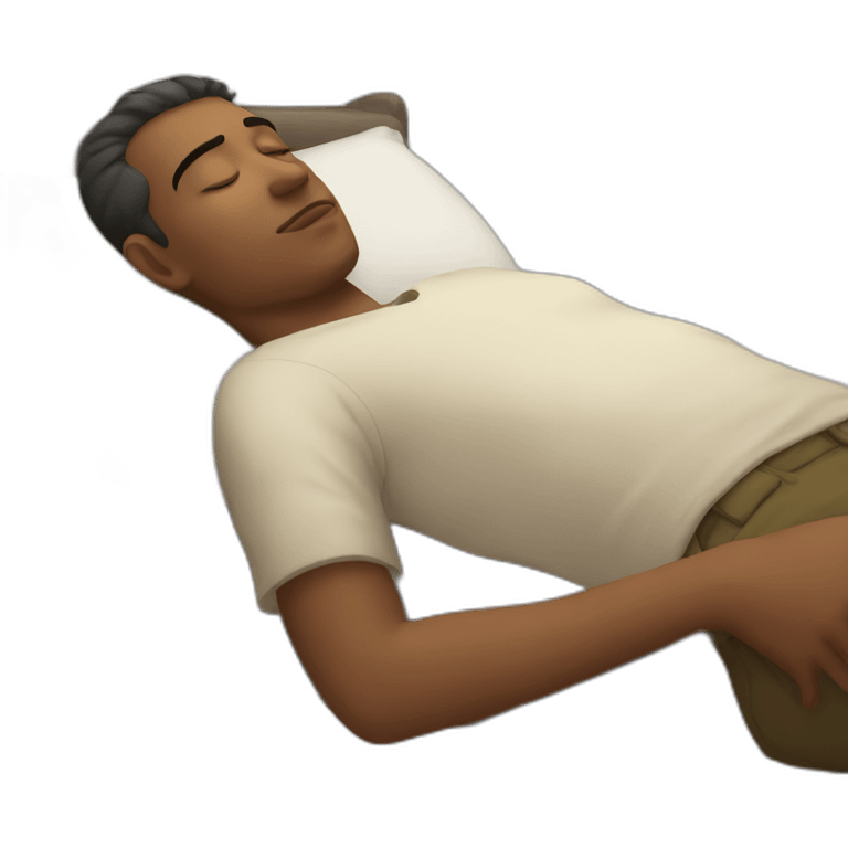 sleeping man emoji