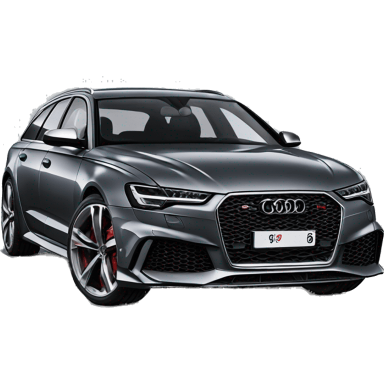 audi rs6 emoji