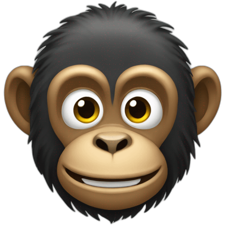 big monkey emoji