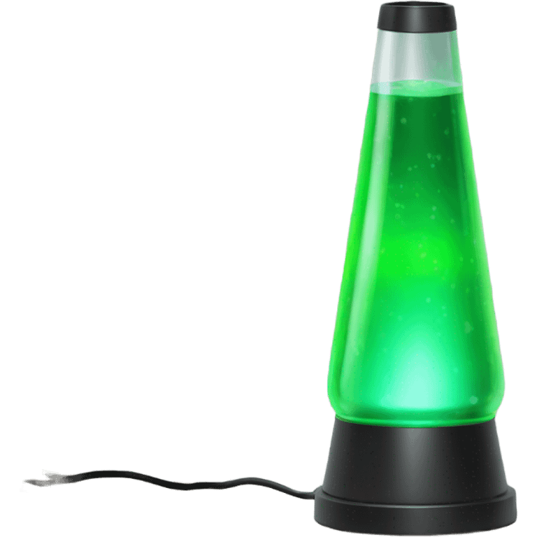 green lava lamp emoji