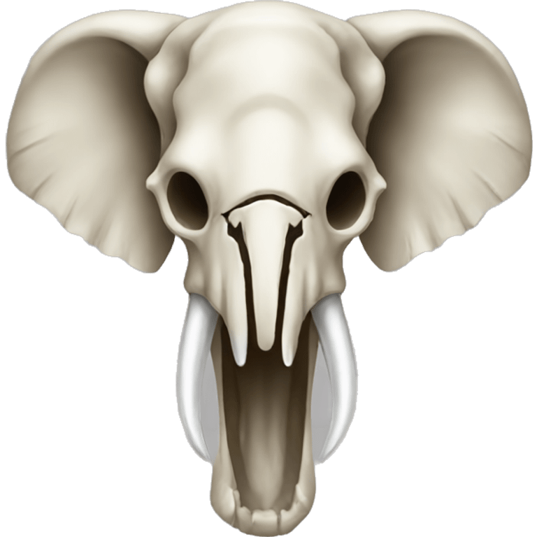 elephant skull emoji