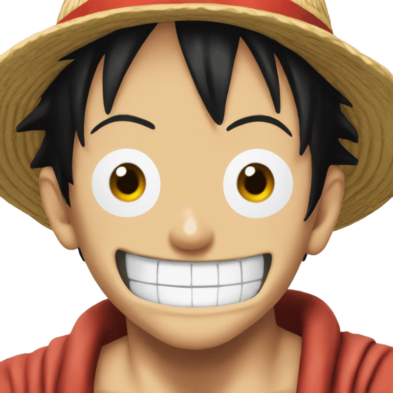 One piece luffy emoji