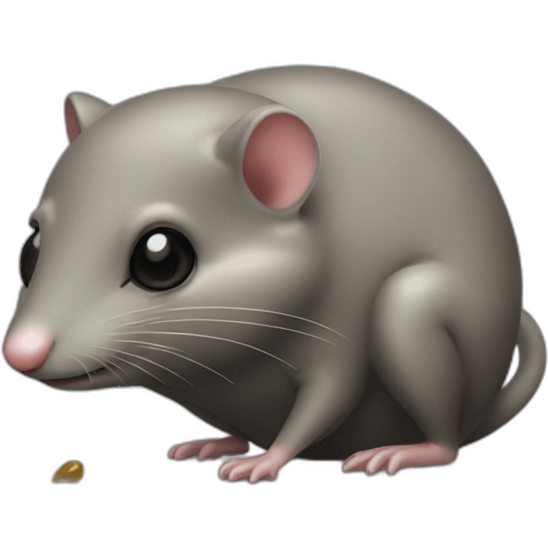 Cheeky shrew emoji