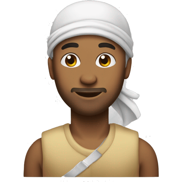 Hombre con durag emoji