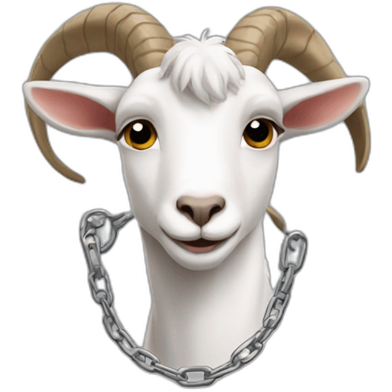 goat with chain emoji