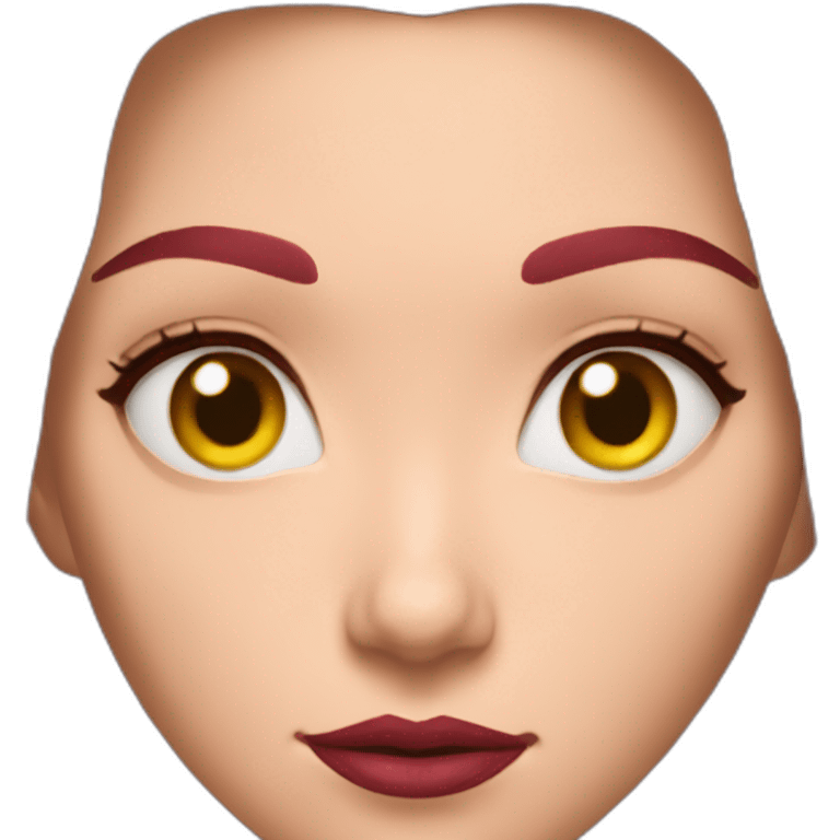 Marvel Scarlett Witch head emoji