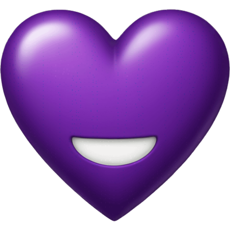 purple heart emoji