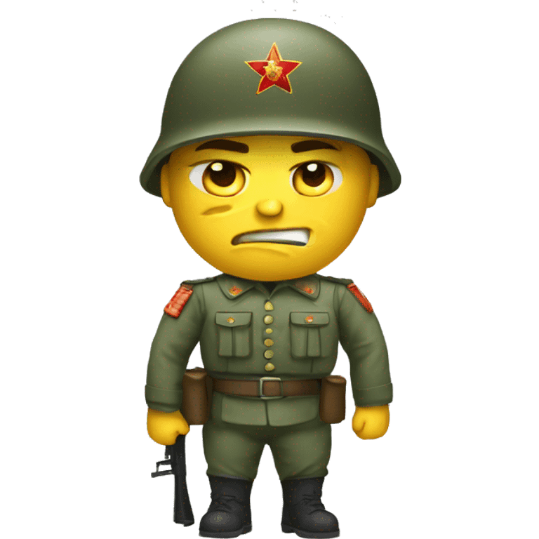 ussr soldier angry emoji