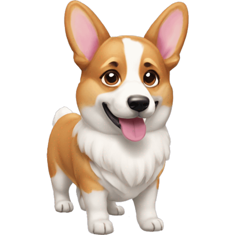 corgi dog unicorn emoji