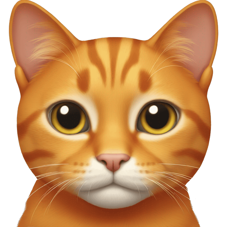 Orange cat emoji