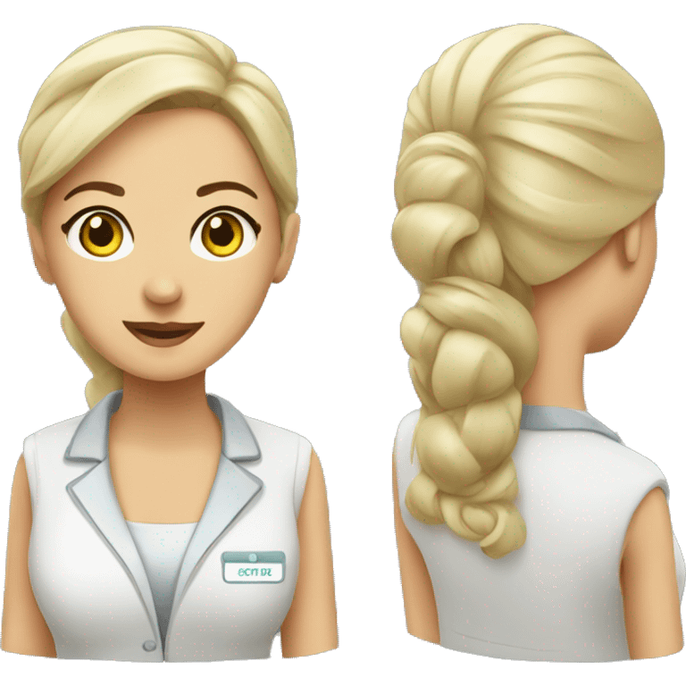 Spa receptionist emoji