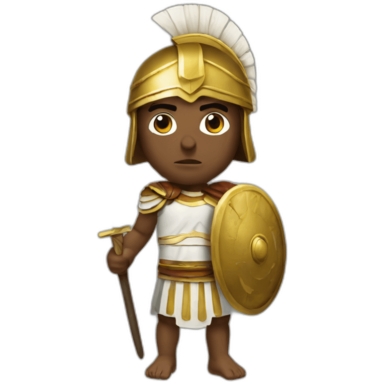 Greek warrior emoji