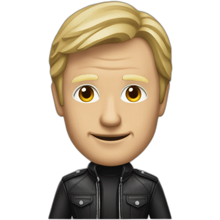 yves morieux with a leather jacket emoji