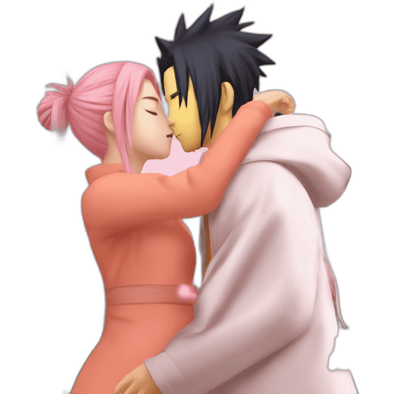 Sakura kiss Naruto emoji