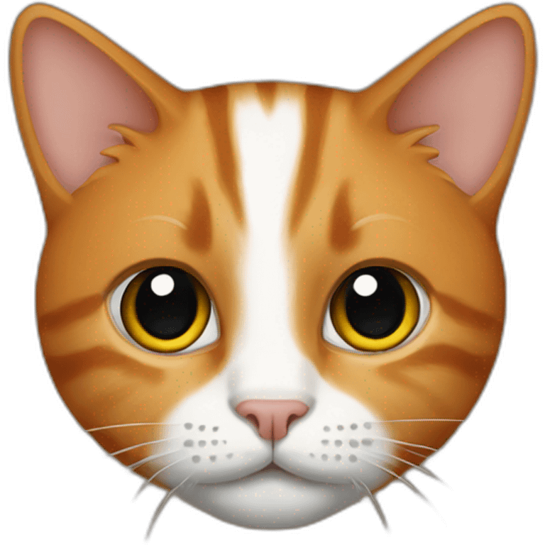 Cat ginger/ black  emoji