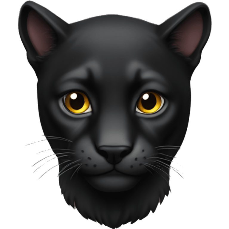 Animal pantera negra emoji