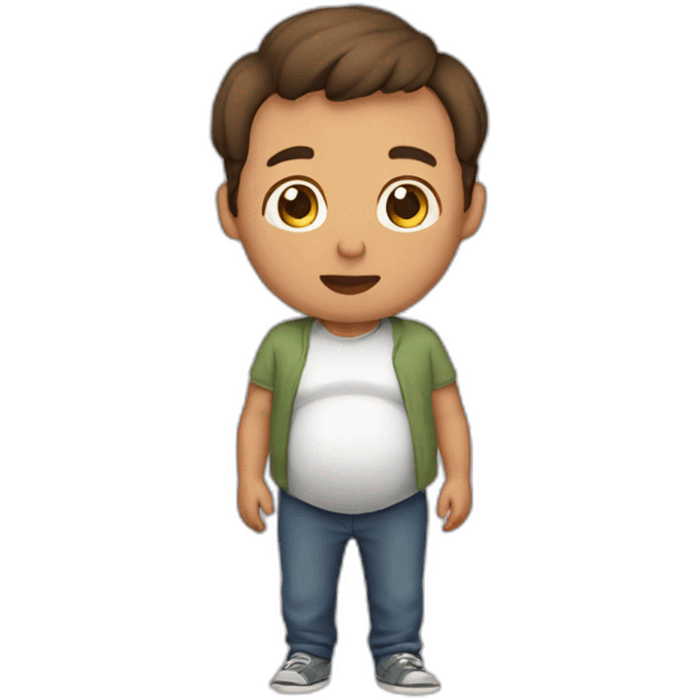 Pregnant men emoji